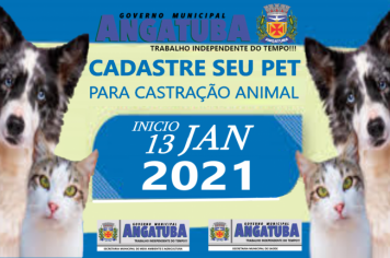 CAMPANHA DE CASTRAÇÃO 2021