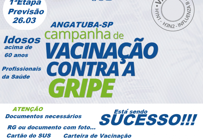 VACINAÇÃO CONTRA A GRIPE H1N1