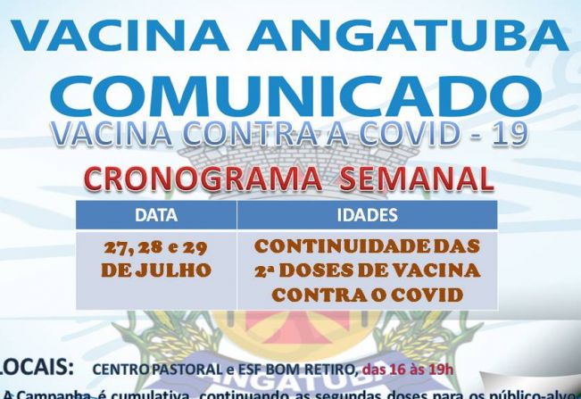 Vacinação Covid - Angatuba