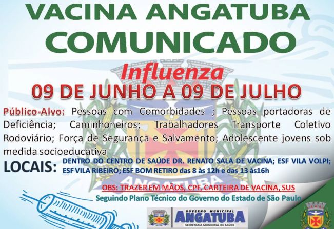 Vacinação influenza