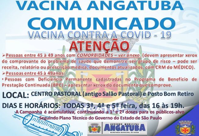 Vacinação COVID-19