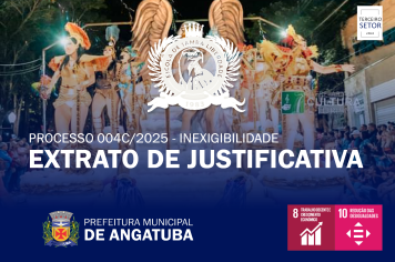 Extrato de Justificativa de Inexigibilidade de Chamamento Público