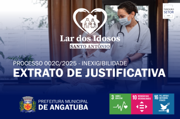 Extrato de Justificativa de Inexigibilidade de Chamamento Público