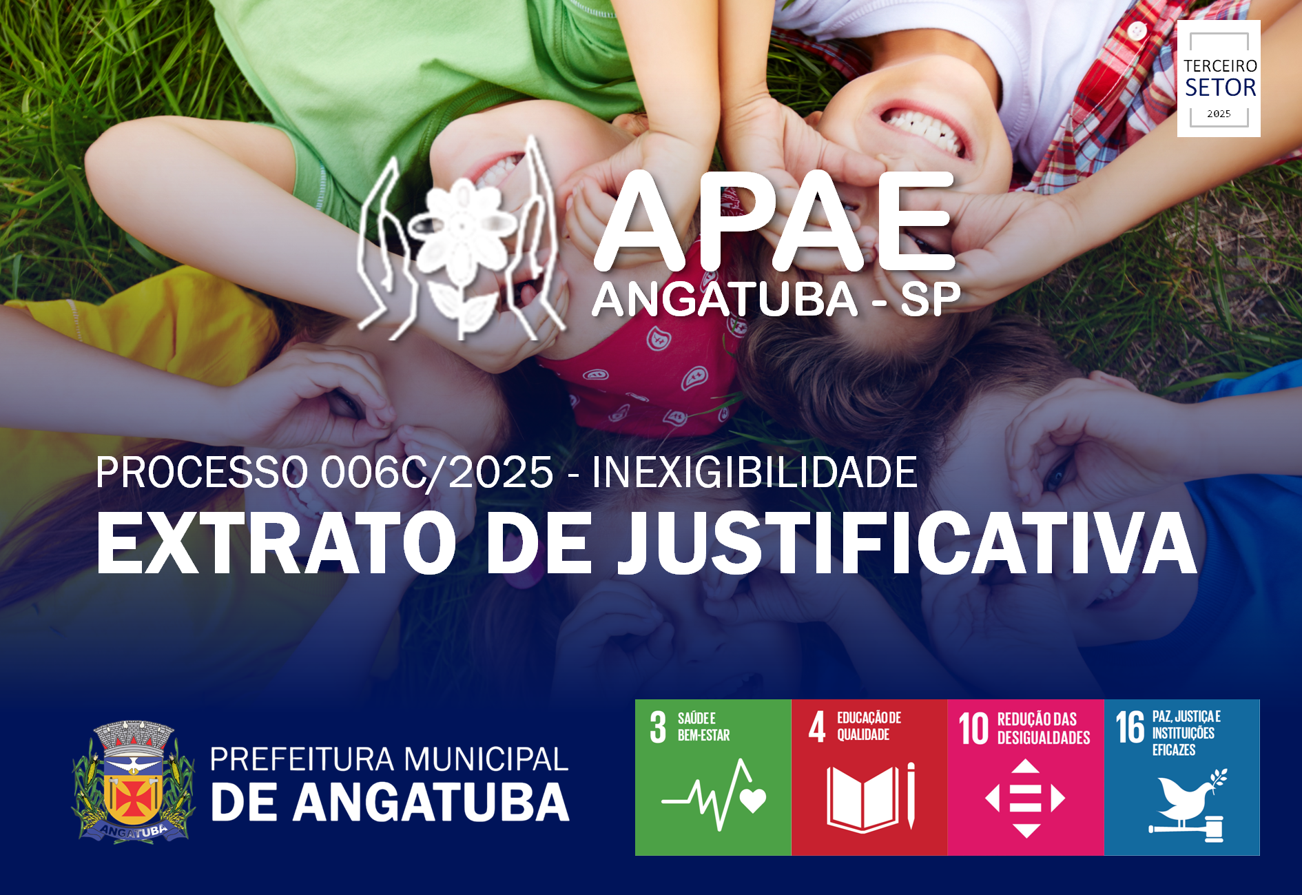 Extrato de Justificativa de Inexigibilidade de Chamamento Público