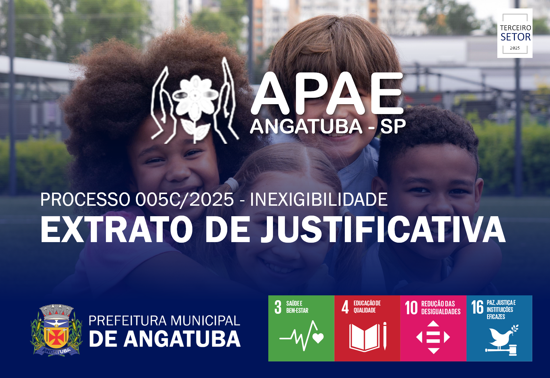 Extrato de Justificativa de Inexigibilidade de Chamamento Público