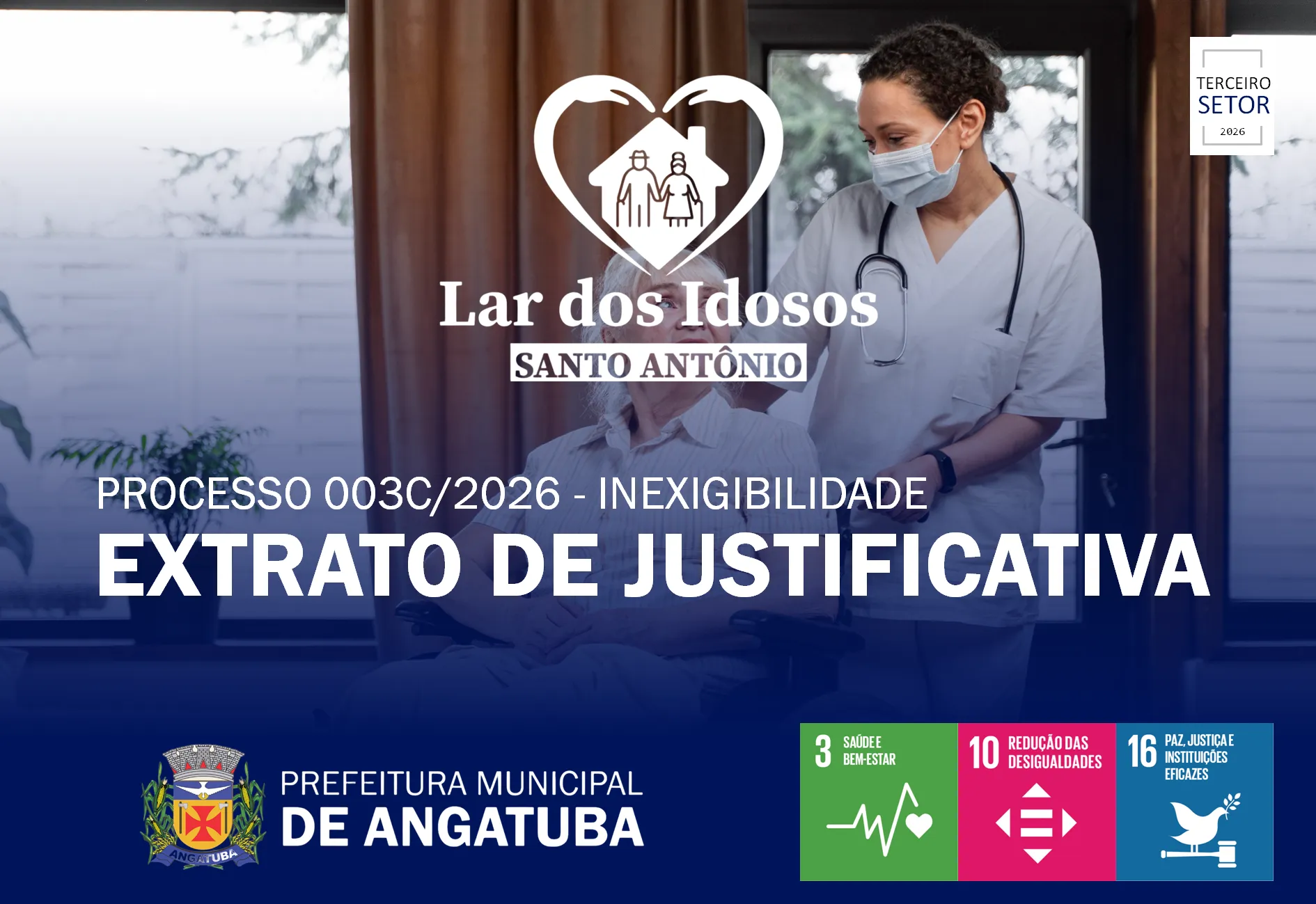 Extrato de Justificativa de Inexigibilidade de Chamamento Público