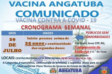 Vacinação Covid - Angatuba