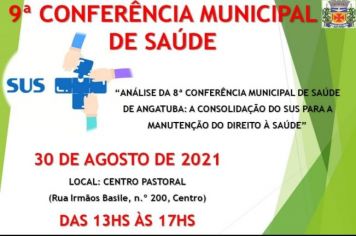 9ª Conferência Municipal de Saúde de Angatuba