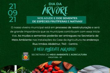 Dia da árvore - 21.09.2021