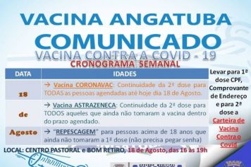 Vacinação Covid - Angatuba
