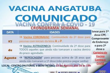 Vacinação Covid - Angatuba