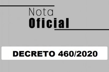 DECRETO 460/2020