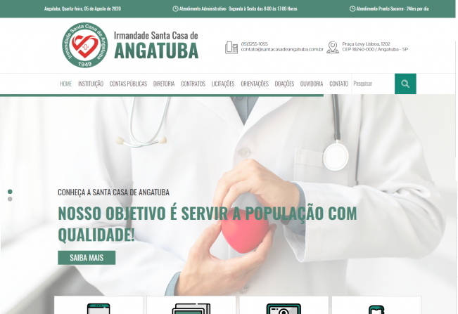 PORTAL TRANSPARÊNCIA DO HOSPITAL DE ANGATUBA