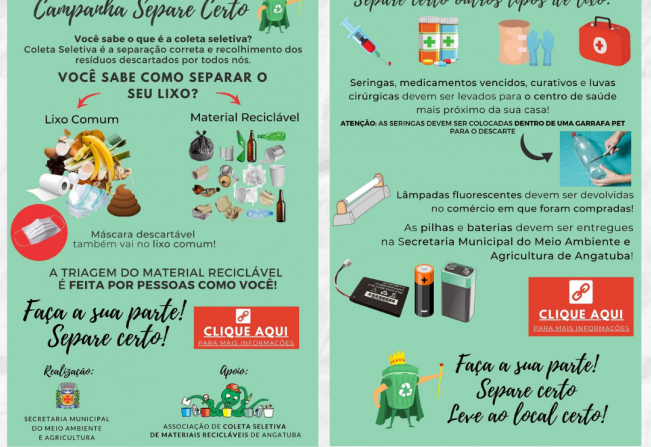 Campanha Separe Certo