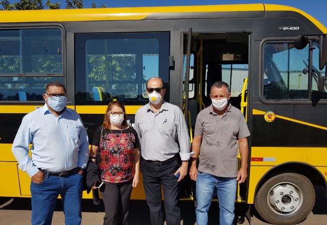 Aquisição de Onibus Escolar para Angatuba